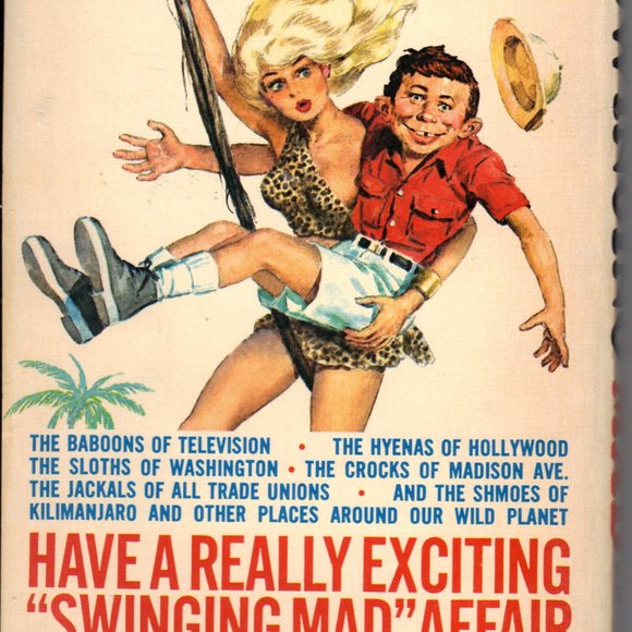 Mad Paperback Book - Swinging Mad - Picture 2 of 2